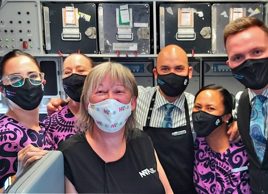Gina With Air Nz Cabin Crew
